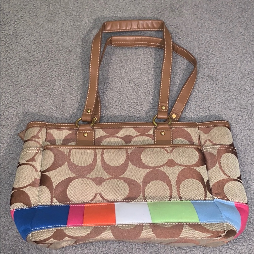 🎉HP🎉 Coach Tote Bag Purse Large